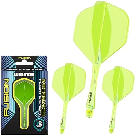 WINMAU Fusion Fluoro Yellow Dart System Cover