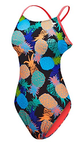 TYR Womens Panama cutoutfit, 004 Black Multi, 28