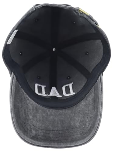 Image of 2PCS Mom and Dad EST 2025 Hat for Women Men, Funny Adjustable Cotton Embroidered New Parents Gifts Baseball Cap