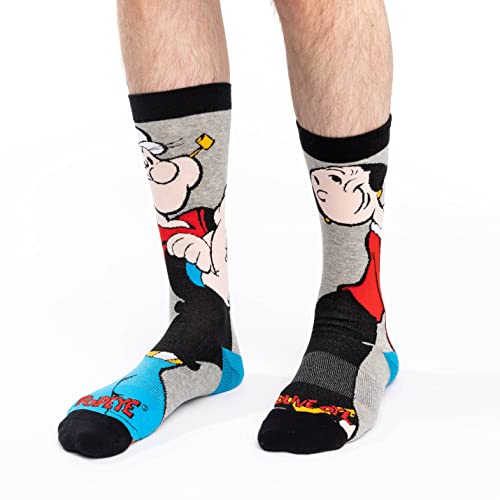 Good Luck Sock Men's Popeye Socks, Adult3