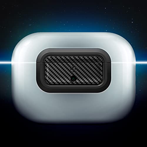 Spigen Lock Fit M EZ FIT Locking Tool for AirPods Pro 2nd Gen/Pro 1st Gen Case Lock with Lanyard (Does Not Includes The Case) (Includes Locking Tool Kit Only) - Carbon