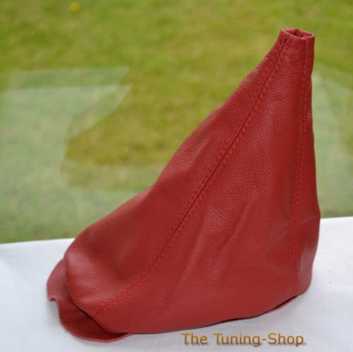 The Tuning-Shop Ltd for Mini Cooper Classic Up to 2000 Manual Shift Boot Red Leather