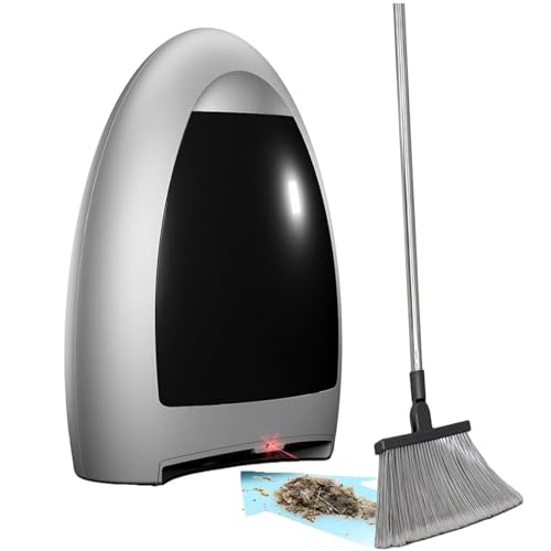 Aspiradora sin contacto con sensores automáticos y doble filtración, ideal para eliminar el pelo de mascotas y la suciedad de la cocina