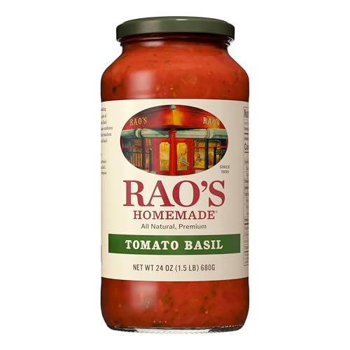 Rao's Homemade Tomato Basil Sauce, 24 oz, Tomato...