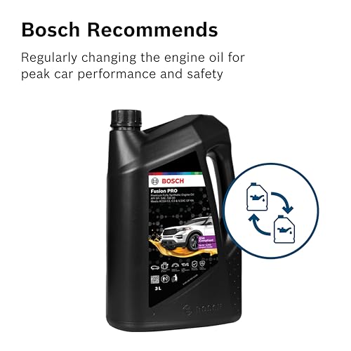 Image of Bosch Fusion PRO 5W-30 API SP:SAE Fully Synthetic Engine Oil for Cars (3 L) | High Performance | Meets ACEA C2, C3 & ILSAC GF-6A Standards