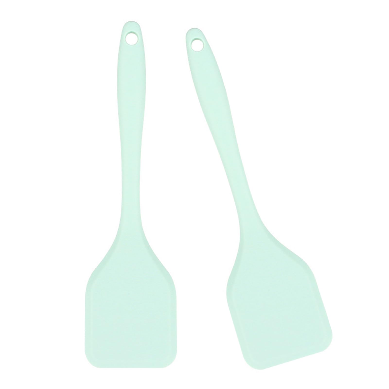 Xjdzineq Kitchen Spatulas Tool Silicone Cooking Spatula Nonstick Kitchen Tool for Frying and Stirring Ergonomic Handle Spatula
