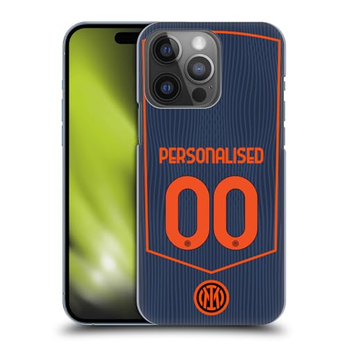 Coque Dure iPhone 14 Pro Inter Milan Protection Arrière Fine Personnalisable Head Case Designs