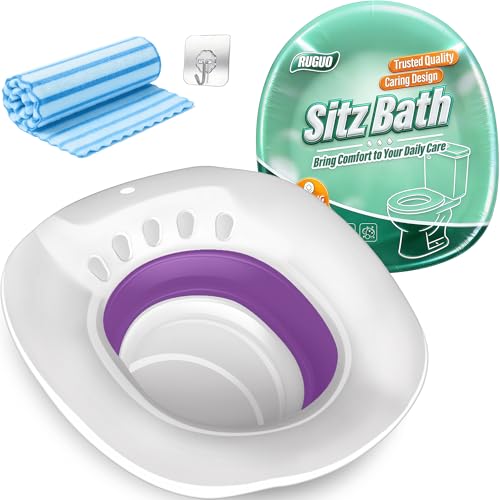 RUGUO Sitz Bath for Hemorrhoids and Postpartum