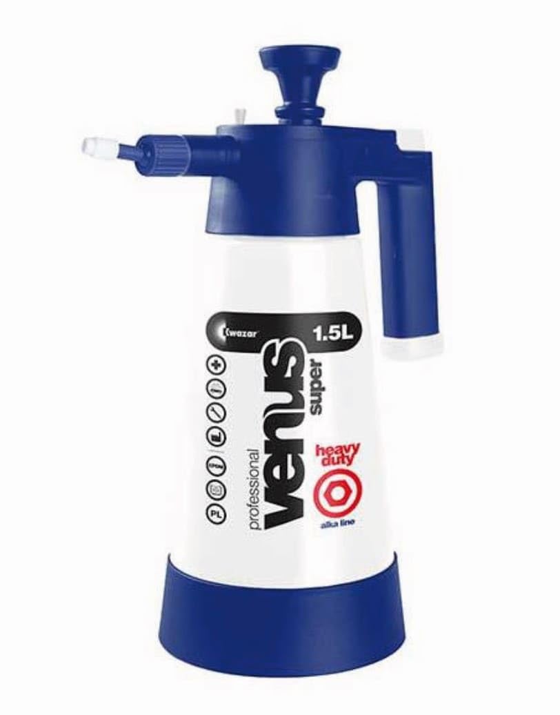 WashGuard Express - Limpiador exterior desincrustante versión ultra rápida sin aclarado + pulverizador de baja presión