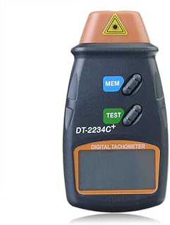 DT2234C+ Digital Laser RPM Tachometer Non Contact Measurement Tool