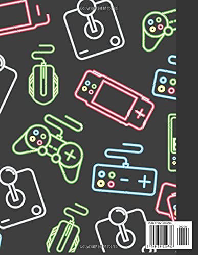 composition notebook: video game composition notebook for boy 2021 | 120 Wide Ruled Pages | Notebook for Students | video game notebook |video game composition notebook for kids 2021 image 3