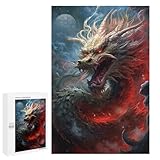 【Japanese Warlord Dragon Puzzles de haute qualité】 : nous sommes fiers de dire que tous nos puzzles sont produits en utilisant une technique de découpe de précision pour une finition semblable à celle d'une affiche. Cela garantit que votre puzzle terminé semble lisse et homogène, pour un résultat dont vous pouvez être fier.