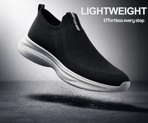 Image of Kraasa Trial Running Shoes with Lightweight Memory Insole | Breathable, Anti-Skid Knit Sneaker, Walking & Gym Shoes