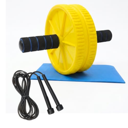 Image of Instafit AB Roller Wheel for Men and Women, Full Yellow