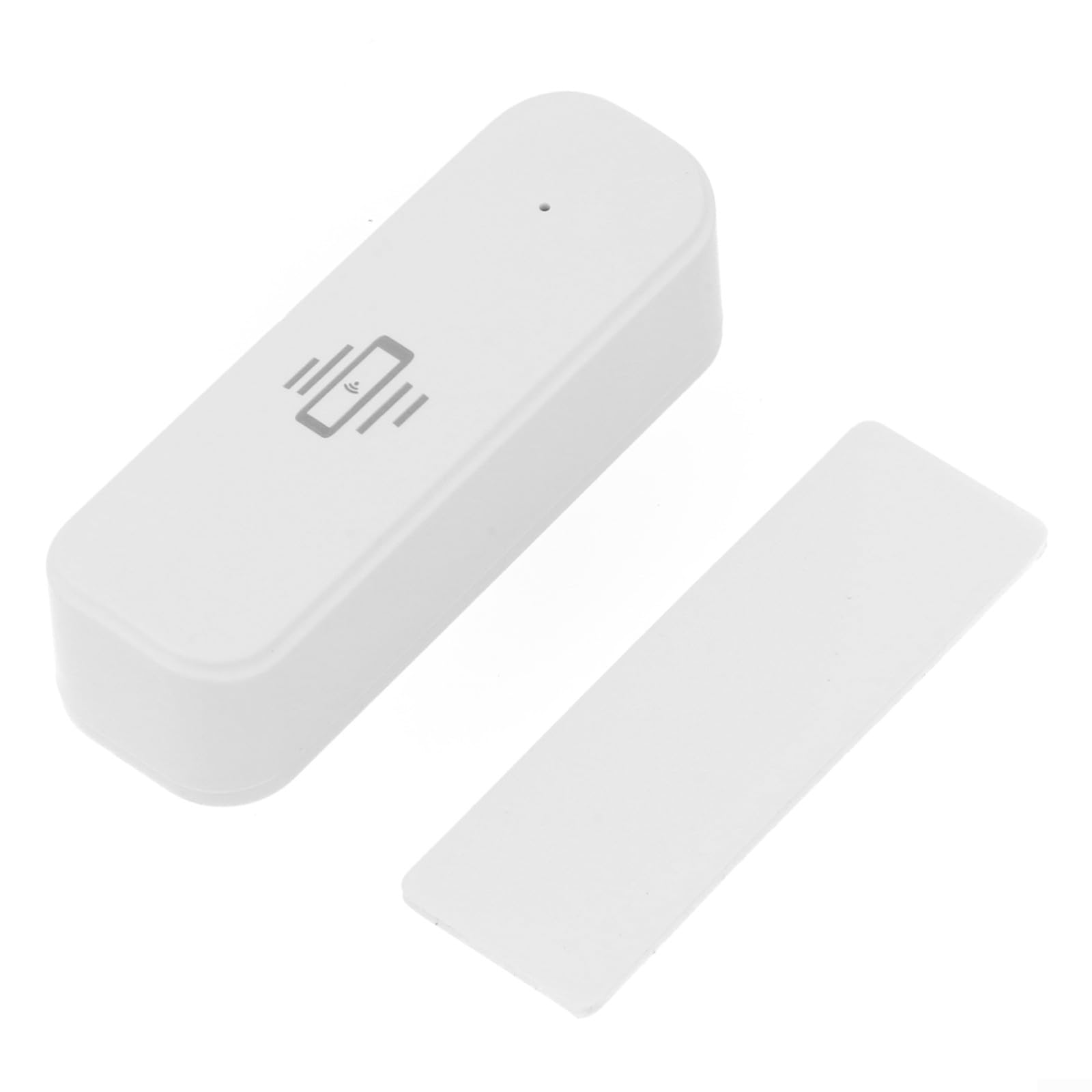 Lot de 4 capteurs de vibrations Wi-Fi avec alarme pour ZigBee - Détecteur de mouvement pour application Tuya/Smart Life - Surveillance en temps réel