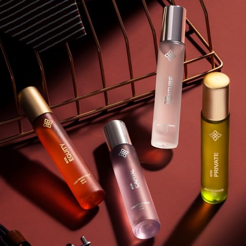 Image of Riya Gift A Memory Men Eau De Liquid Parfum Gift Set 4 X 15Ml For Men With Private, Equity, Venture, Capital | Musk, Oudh Wood | Long Lasting Edp Fragrance Set
