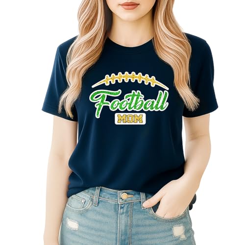 Love Signal Personalized Football Mom Shirt, Custom Football Mama Sweatshirt for Women, Sports Mom Gifts2