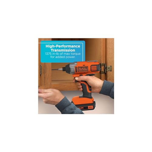 Black+Decker BD2KITCDDI 20V Max Cordless Drill And Impact Driver thumb #6