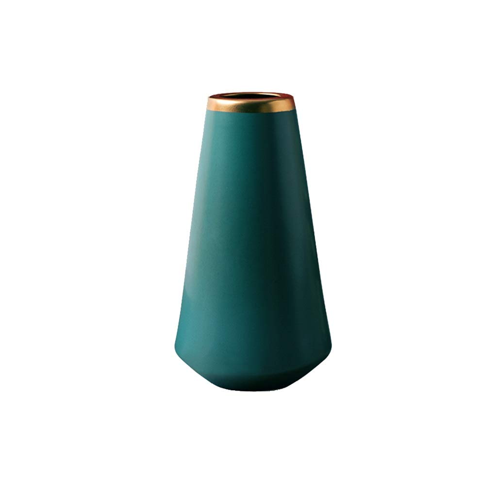 Vase en céramique fait main vert pour une ambiance zen