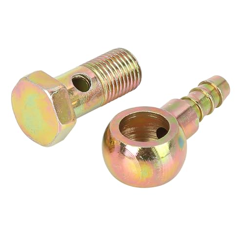 X AUTOHAUX Hohlschraube 12mm Motorrad Bremse Banjo Hohlschrauben Fittings Bolt Washer Kit M12x1,25