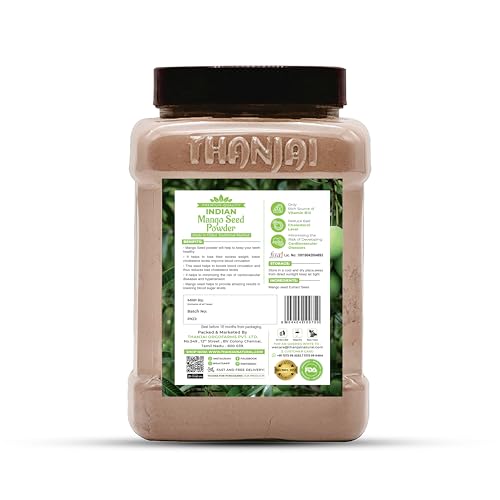 Image of Thanjai Natural 500Grams Mango Seed Powder 100% Natural, Made in Oldest Traditional Method, No Preservatives