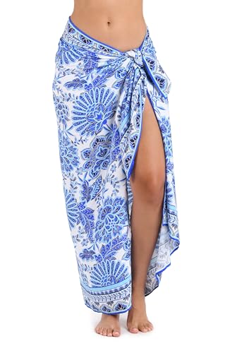 La Blanca Women's Standard Pareo Wrap Swimsuit Cover Up