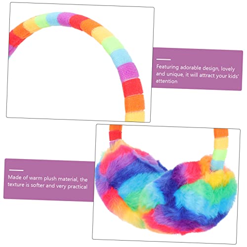 BESPORTBLE Plush Earmuff for Reusable Ear Cover Windproof Warm Winter Ear Muffs Adorable Knitted Design for Outdoor Activities and3