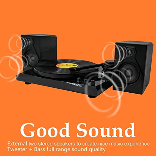 Tourne-Disque phonographe, Lecteur de Vinyle avec 2 Haut-parleurs stéréo séparés, Tourne-Disque Bluetooth, système HiFi… - Les Beatles, Paul McCartney, John Lennon, RIngo Starr, George Harrison Tourne-Disque phonographe, Lecteur de Vinyle avec 2 Haut-parleurs stéréo séparés, Tourne-Disque Bluetooth, système HiFi… – Image 5