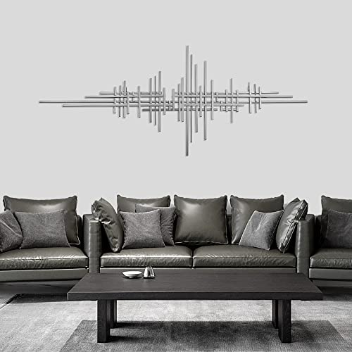 Aurtem Decorative Geometric Metal Wall Art Hanging Sculpture | Aesthetic Abstract Wall Art Decor For Coquette Room Decor, Bedroom Decor, Home,Office,Farmhouse Cottage,And Living Room Décor #TOP3