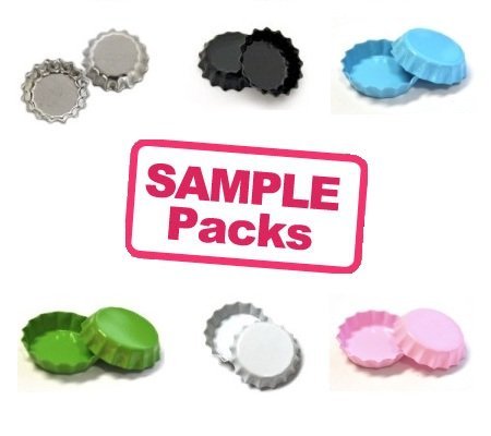 Mini Bottle Cap Color Pack (72 Count)
