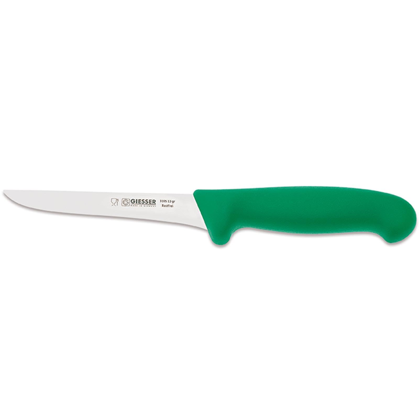 GIESSER 3105 13 gr Boning knife green handle