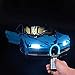 Produktbild ZHLY LED Licht-Set Mit Fernbedienung für Lego Technic Bugatti Chiron Beleuchtung Lichtset Kompatibel Mit Lego 42083 USB und Batterie Betrieben (Lego-Modell Nicht enthalten)