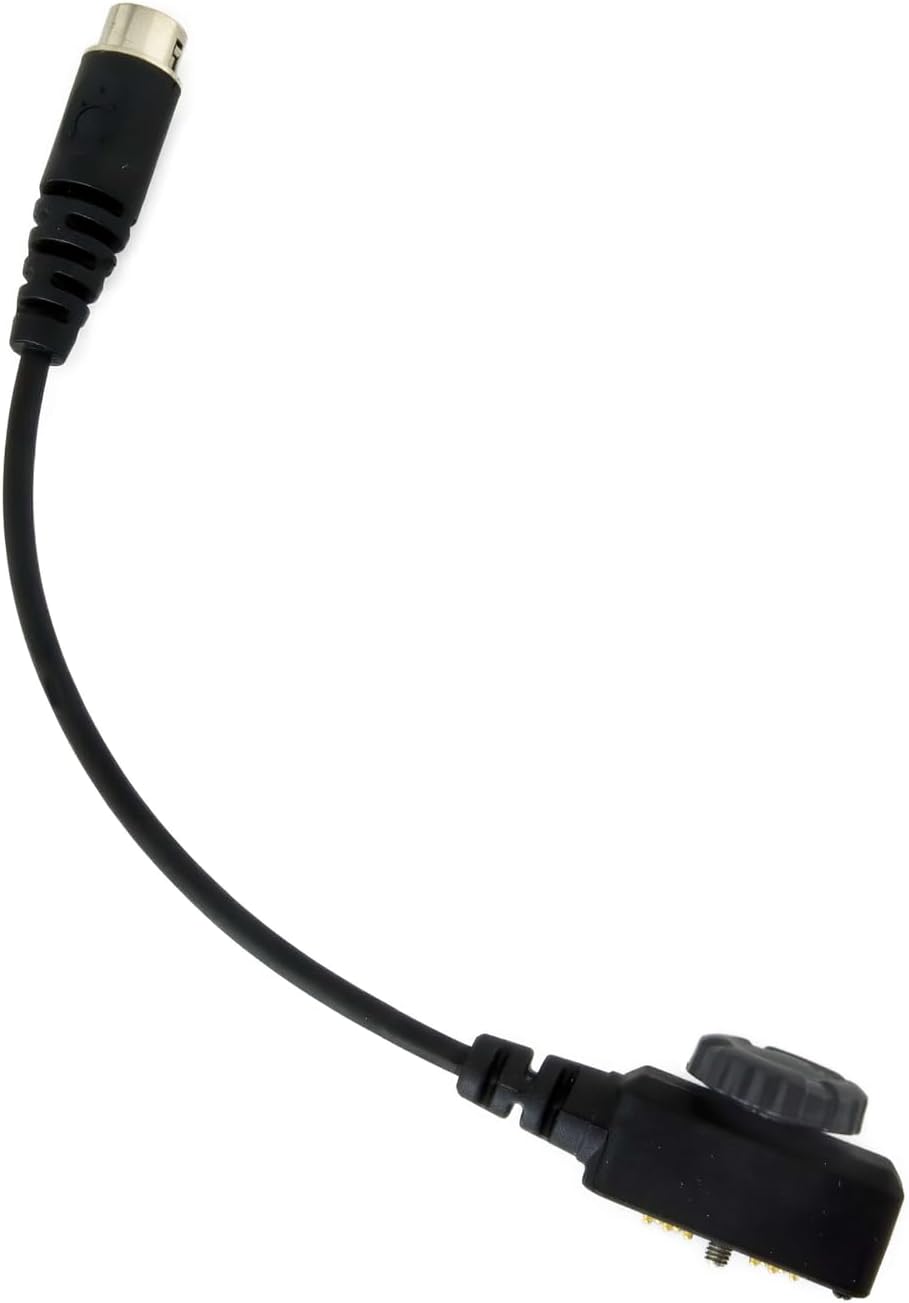 Radio Adapter w/Quick Disconnect(Hirose) Connector for Mic/Earpiece for Sonim XP5, XP5plus, XP5s, XP8, XP10