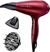 Remington Haartrockner Profi Ionen Silk (2400W, 140km/h, 3 Stylingaufsätze, angereichert mit Seidenprotein und Keramik, Ionen-Generator, langlebiger AC-Motor mit Turbofunktion & Kaltstufe) AC9096