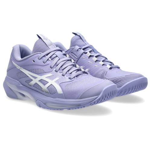 ASICS Women's Solution Speed FlyteFoam 4 Clay Tennis Shoes, 8, Bluebell/White - image 2
