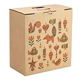 🎁 PRESENTACIÓN ELEGANTE. Ofrece una presentación cuidada para tus regalos navideños, perfecta para empresarios y familias