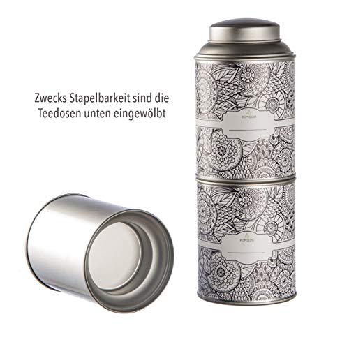 E-Bike Herren Damen 18,2Ah Luftdichte Japanische Teedosen 10 Stück - Stapelbar, Gebürstetes Metall Mit Etiketten - Für Tee, Kaffee & Gewürze E-Bike Herren Damen 18,2Ah Luftdichte Japanische Teedosen 10 Stück - Stapelbar, Gebürstetes Metall Mit Etiketten - Für Tee, Kaffee & Gewürze