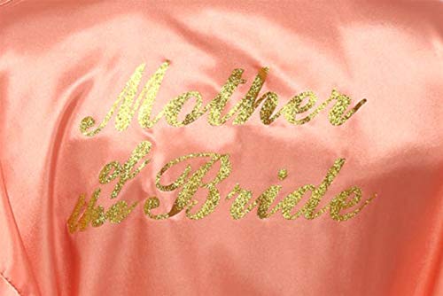 Image of Giova Women Bridal Robe for Bride and Bridesmaid Getting Ready Wedding Party Bathrobe