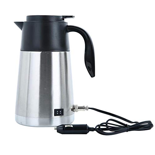 Tetera eléctrica para auto 1300ml acero inoxidable miniatura 1
