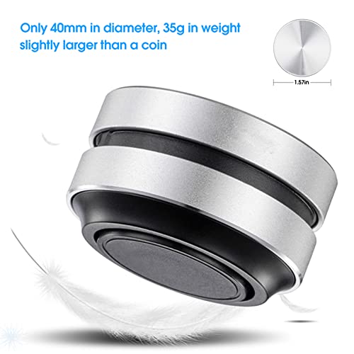 Docooler Speaker Bone Conduction Portable Speaker,Built-in Microphone,FM Radio, 1pc-Silver, Silver 1pc - Image 4