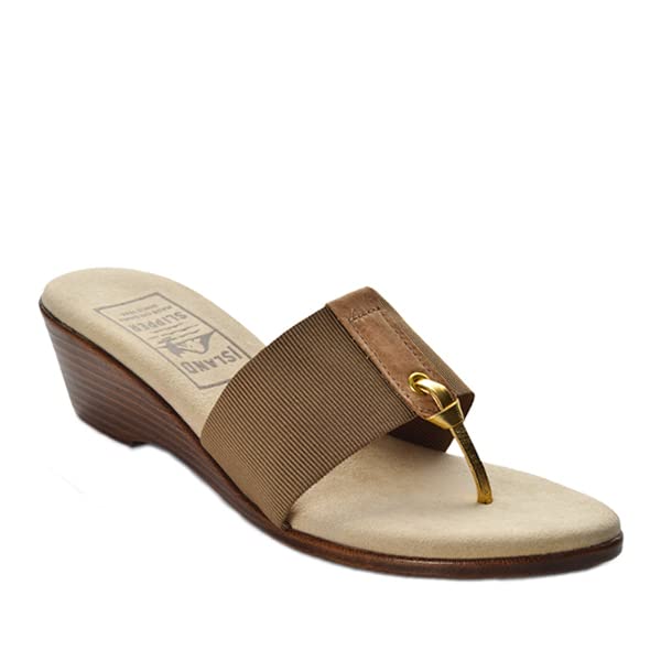 Image of Women's Elastic Wedge Sandal T810 - Made in Hawaii