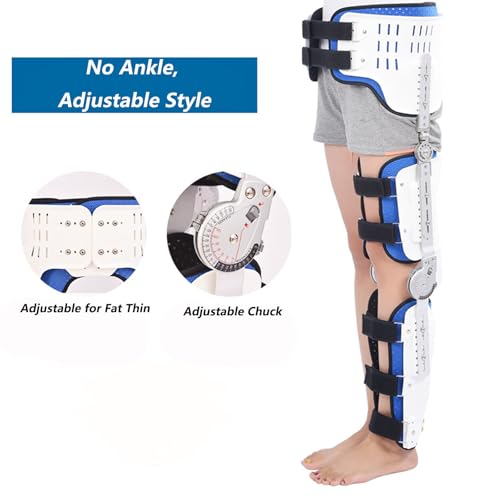 Faja ortopédica ajustable para cadera, rodilla, tobillo y pie, lado izquierdo miniatura 3