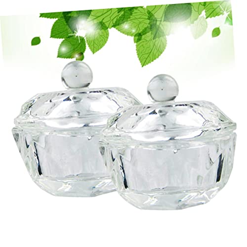 Set 4 tazas para manicure y arte en uñas miniatura 6