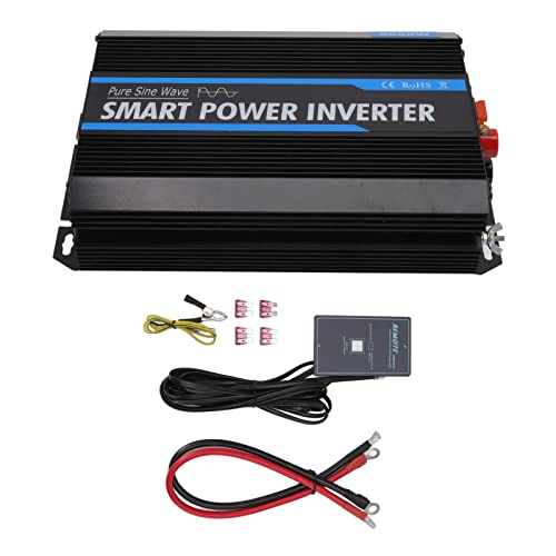 Convertisseur PV 6000W 12V 220V onduleur pur sinus numérique pour panneau solaire et voyage