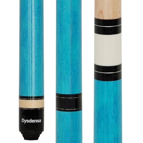 Dysdensa 3-Piece Heavy Jump Break Cue Stick 24-25 oz, Canadian Maple Wood 14mm Crystal Tip for...