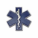 Star of Life BLUE Lapel Pin SOL EMS EMT Paramedic Ambulance Service - A 20