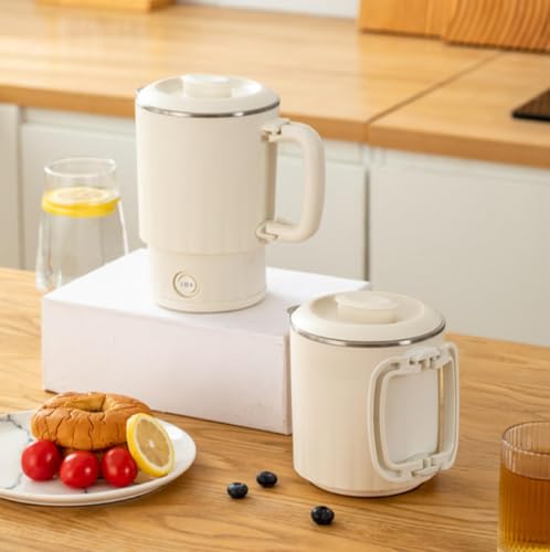 Hervidor eléctrico plegable de acero inoxidable 1L 600W miniatura 1