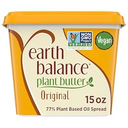 Earth Balance Plant Butter Original Plant Based Oil Spread, 15-oz. Tub