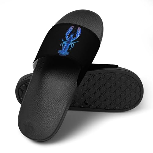 Blue Lobster House Sandals Non-Slip Bathroom Slippers Beach Summer Shoes for Men Women4