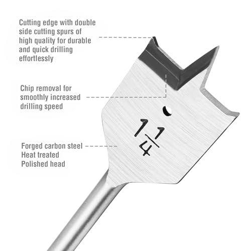 Workpro Spade Drill Bit Set
